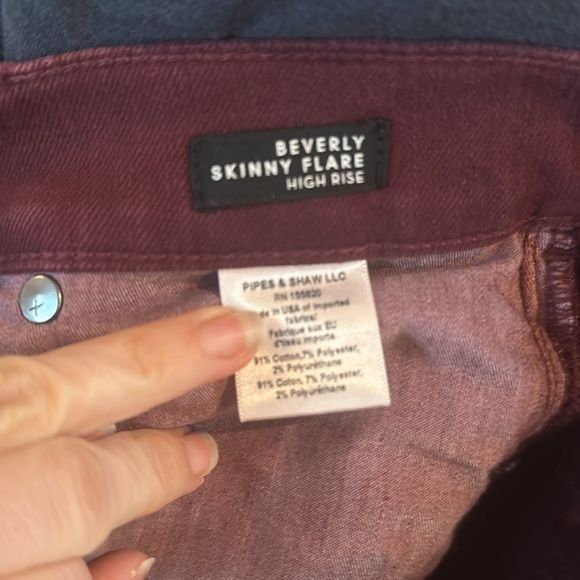 Veronica Beard BEVERLY HIGH RISE FLARE JEANS - Picture 3 of 3